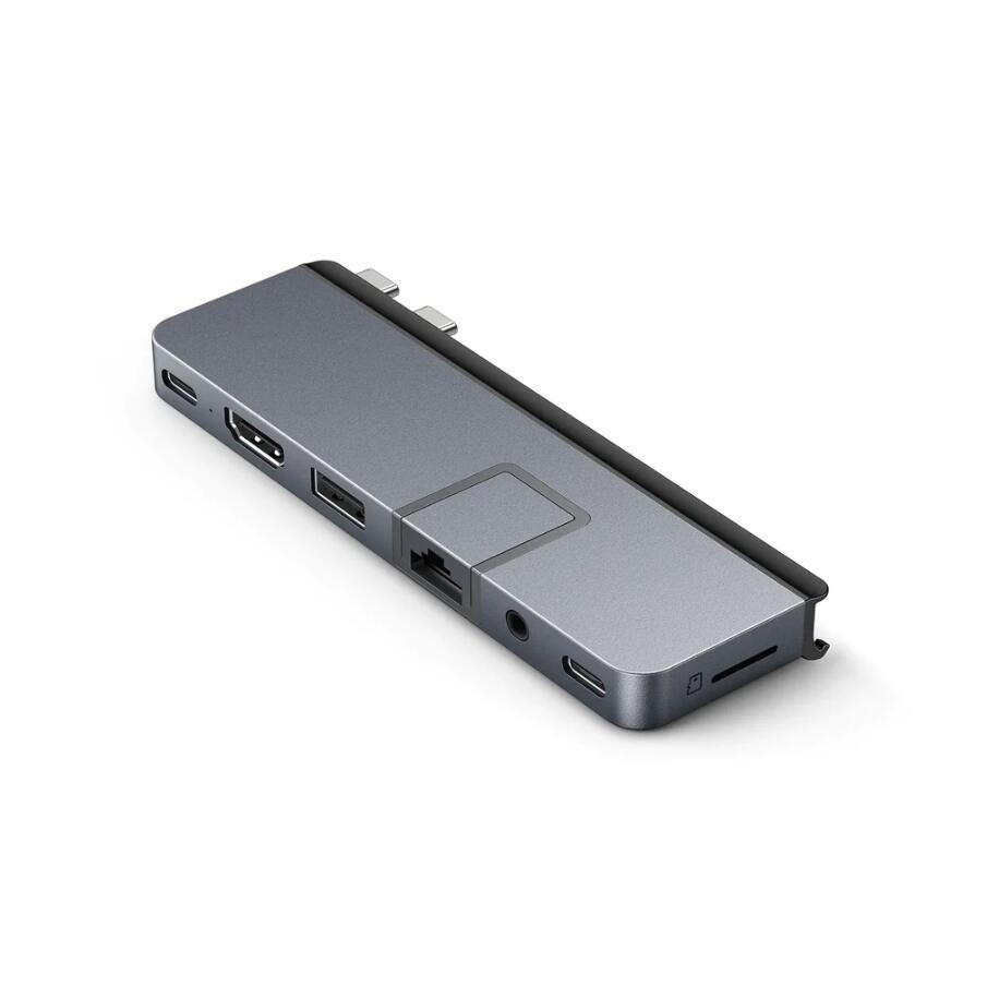 HYPER HD575-GRY-GL replicatore di porte e docking station per notebook USB 3.2 Gen 1 3.1 Gen 1 Type-C Grigio (HyperDrive DUO Pr