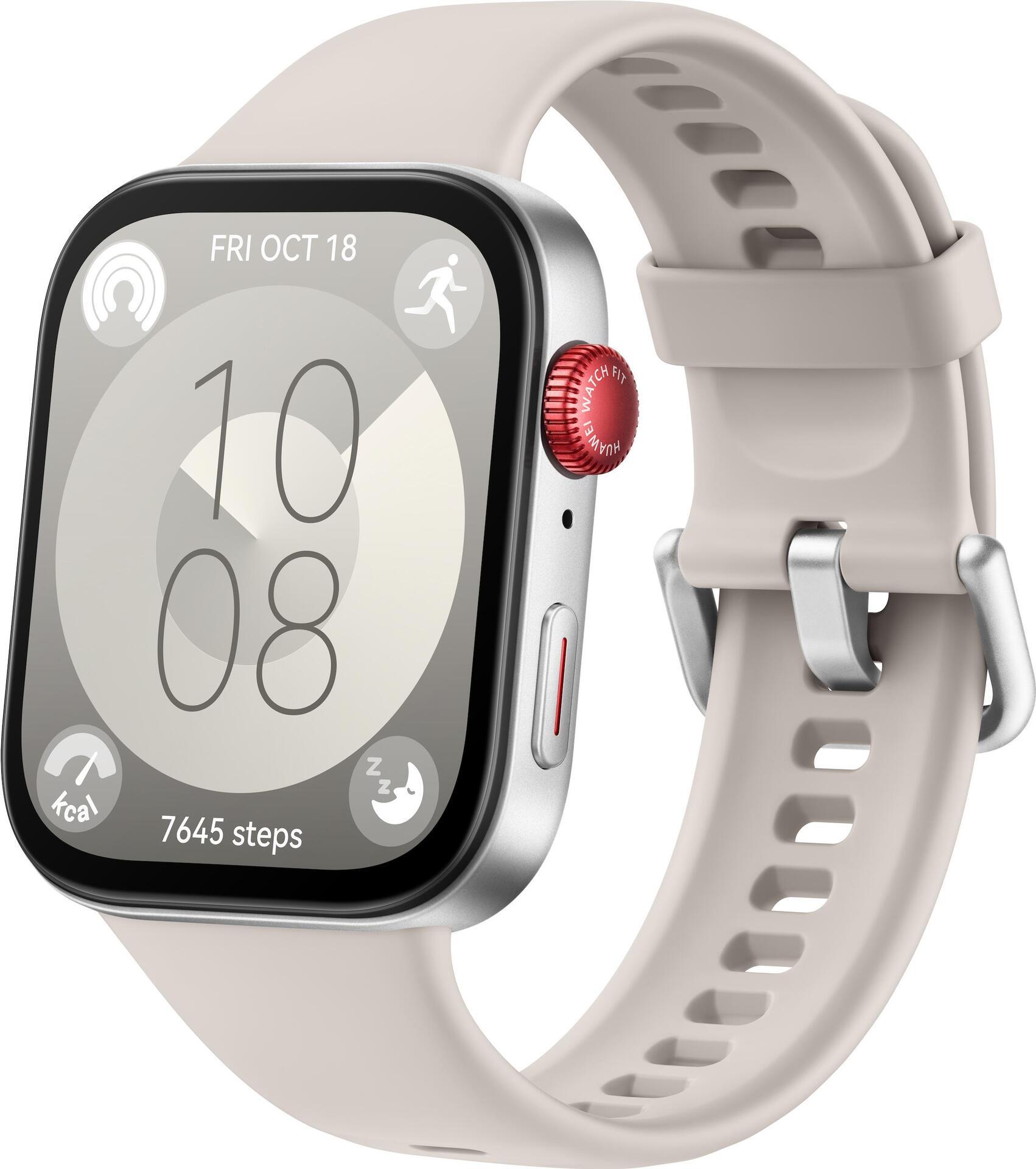 Huawei WATCH Fit 3, Display AMOLED da 1.82, Design ultra sottile, Monitoraggio completo del fitness, Monitoraggio salute 24h, C