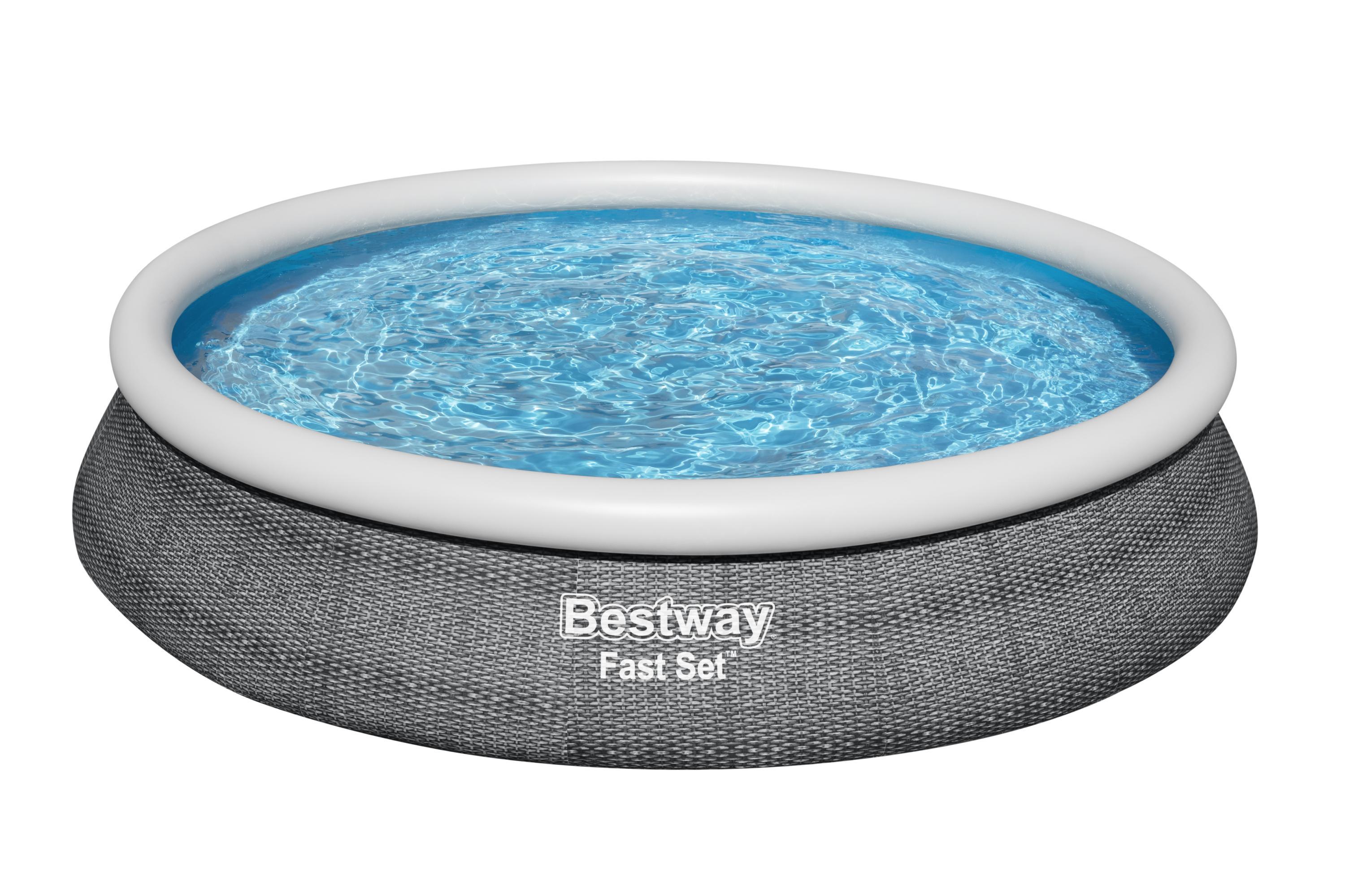 Bestway Fast Set Piscina cm. 457x84 capacita' 9.677 lt. pompa