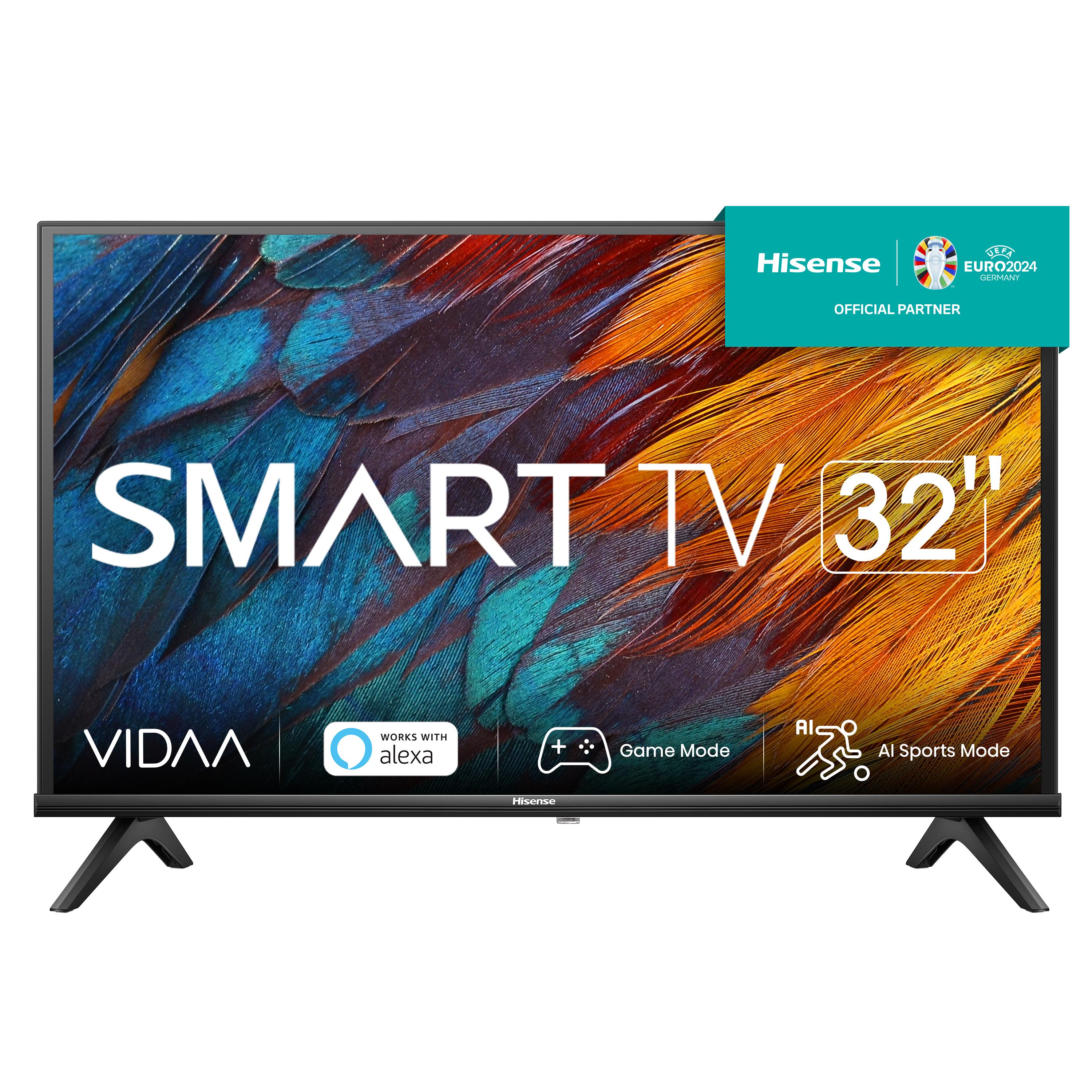 Bild 315"/80cm 1366x768 LCD LED 60Hz Tuner 1x DVB-C-T-T2-S-S2 HEVC MPEG-4 AVC Anschlsse 2x HDMI 1x Komp. 1x Digital Audio-Out