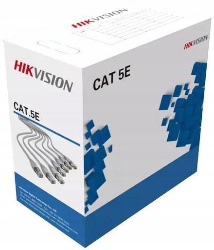 Cavo Hikvision-UUTP cat.5e 305m, colore grigio