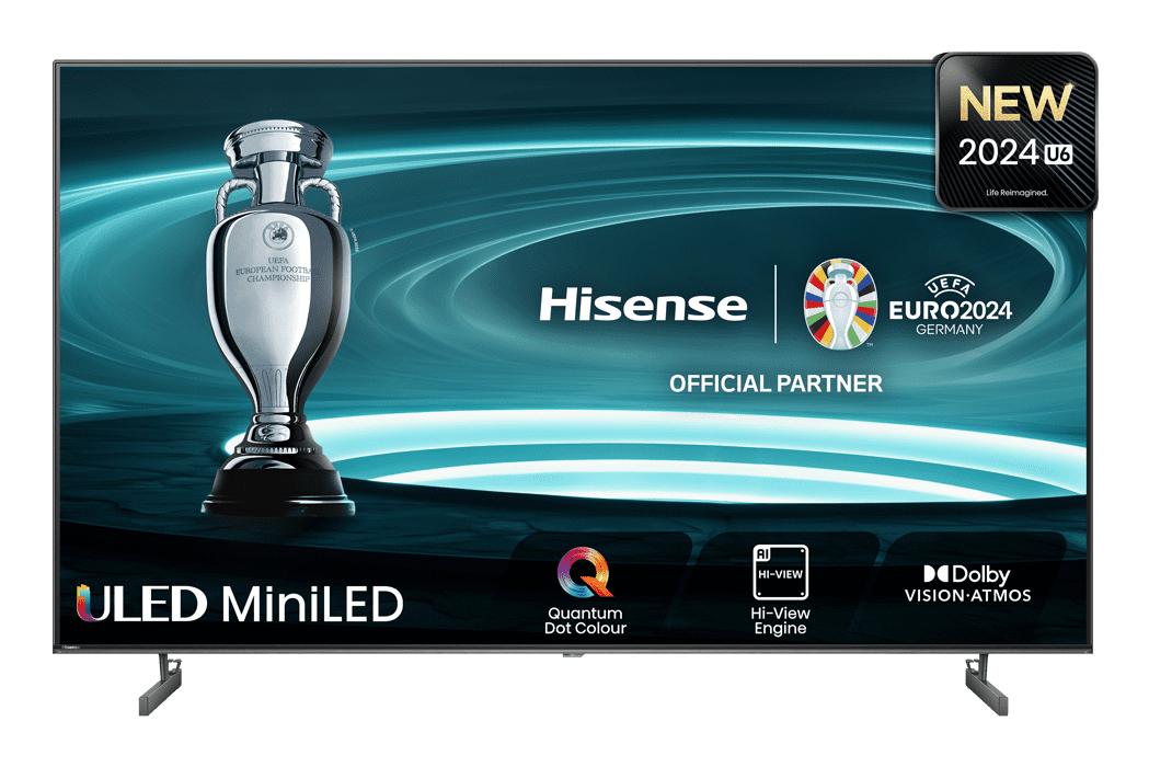 Hisense TV Mini-LED 55" 4K Ultra HD 55U6NQ