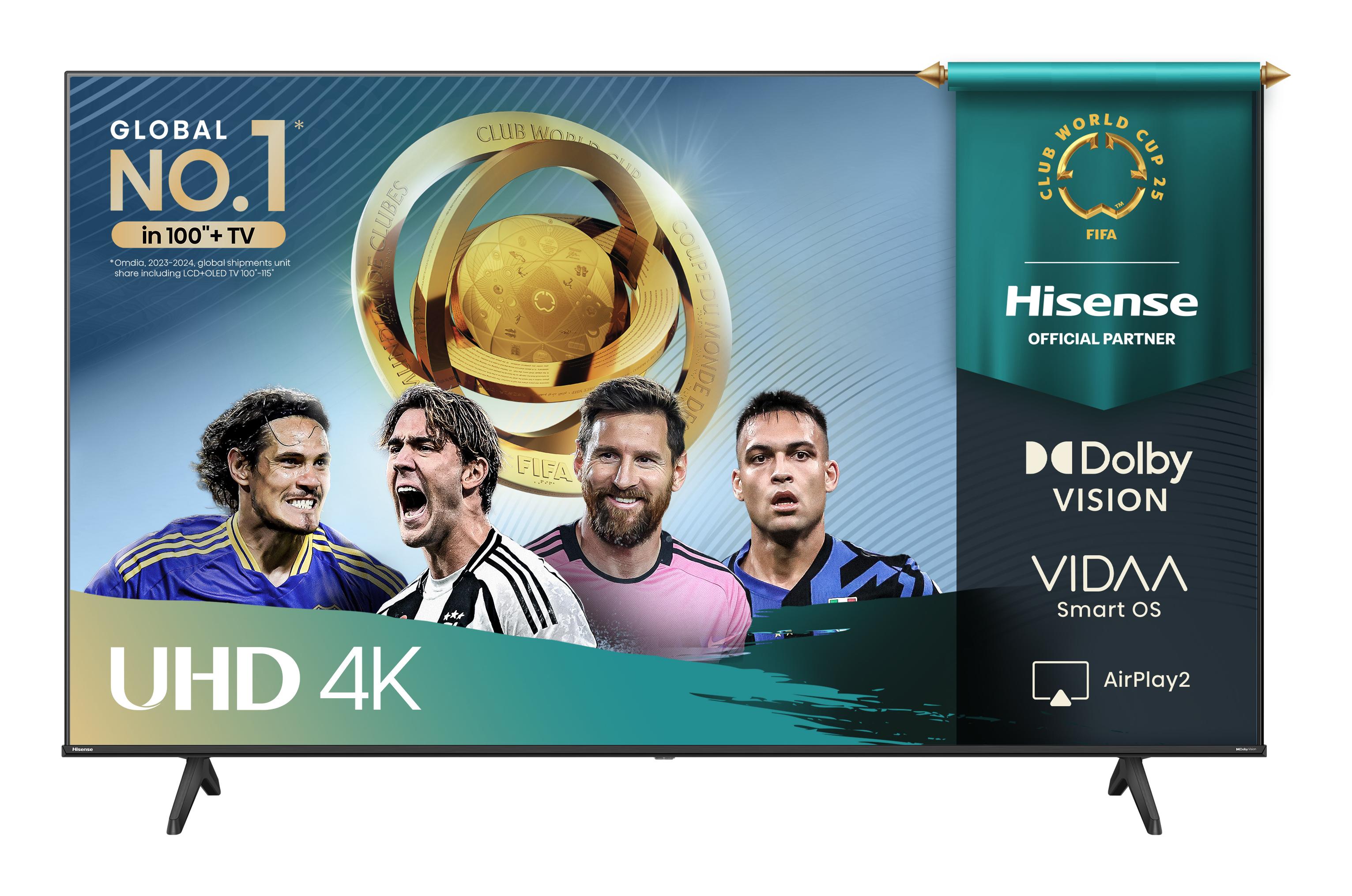 Hisense 55A6Q TV 139,7 cm (55") 4K Ultra HD Smart TV Wi-Fi Nero 300 cd/m²