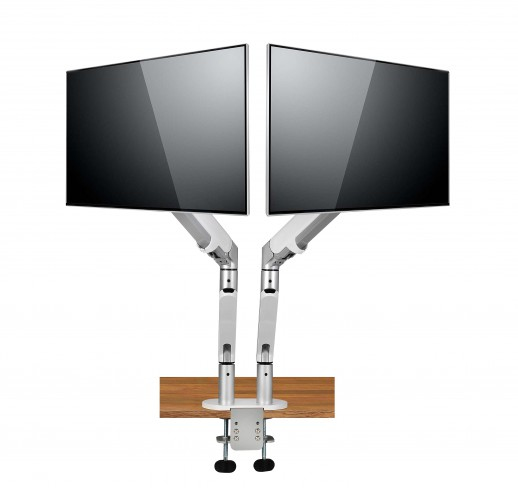 Braccio per doppio monitor II