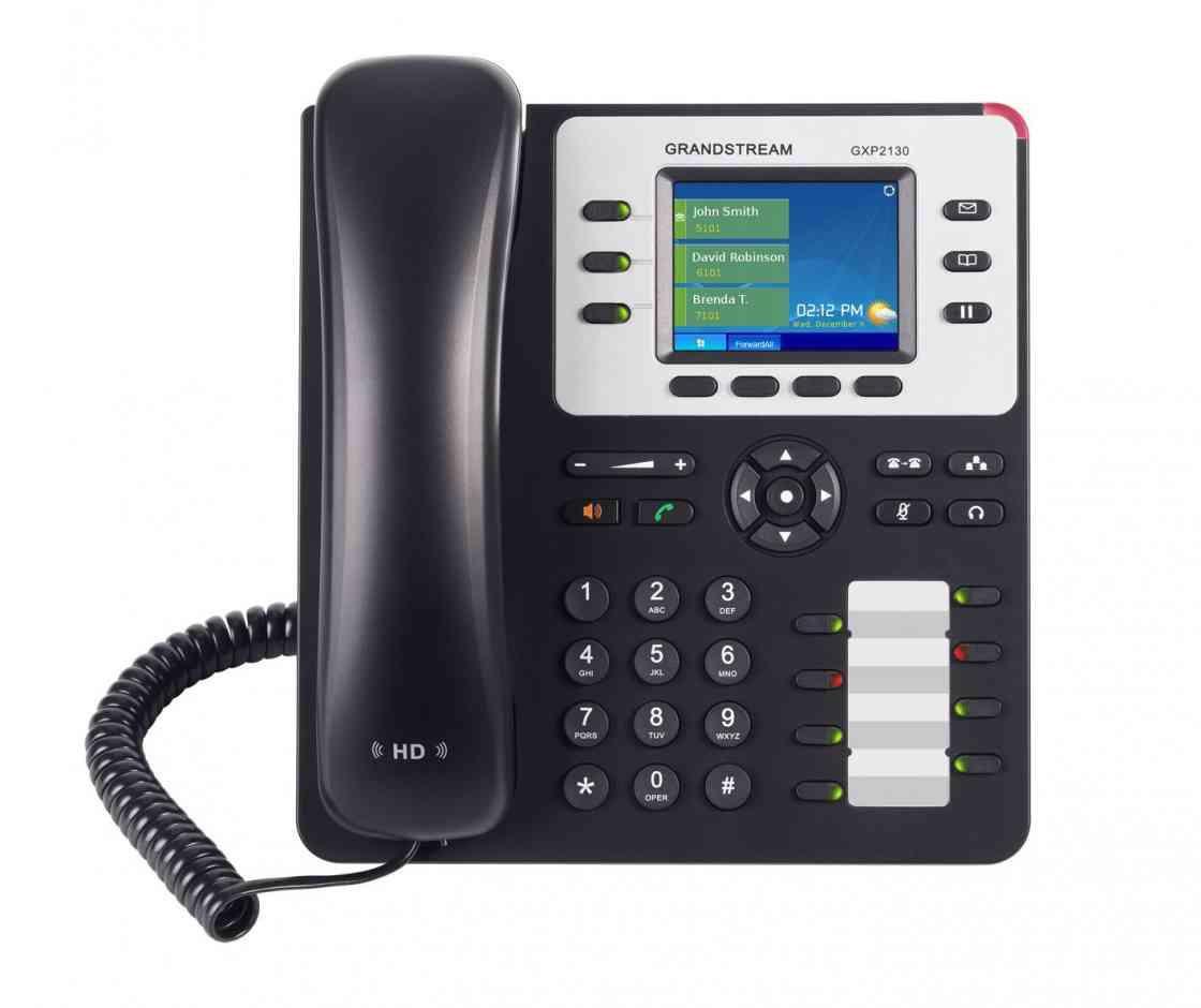 Enterprise SIP Telefon mit Farbdisplay 8 BLF Tasten und Bluetooth 320 x 240 TFT Farb-LCD Display(backlit) 3 dual-color Leitun