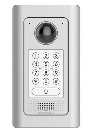 The In-Wall Mounting Kit is available for use with the GDS3710 IP Video Door Phone. This mounting kit allows the GDS3710 to be