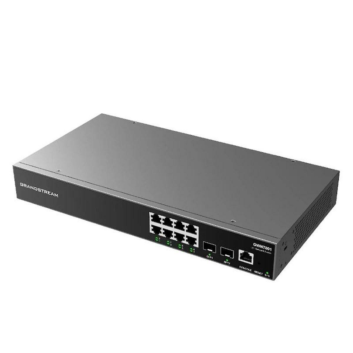 Gigabit Ethernet-Anschlsse 8 Gigabit SFP-Anschlsse 2 PoE-Anschlsse 8 Integrierte Stromversorgung 150W Max. Ausgangsleistung
