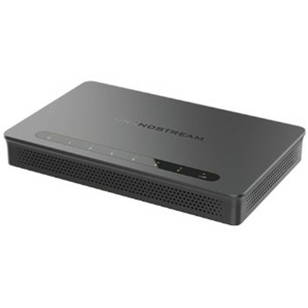 Grandstream GWN7001 - Wired Router, 6x GbE WAN/LAN, 2.2Gbps NAT routing, 60K NAT sessions, VPN (530Mbps), DPI, SDN, cloud provi