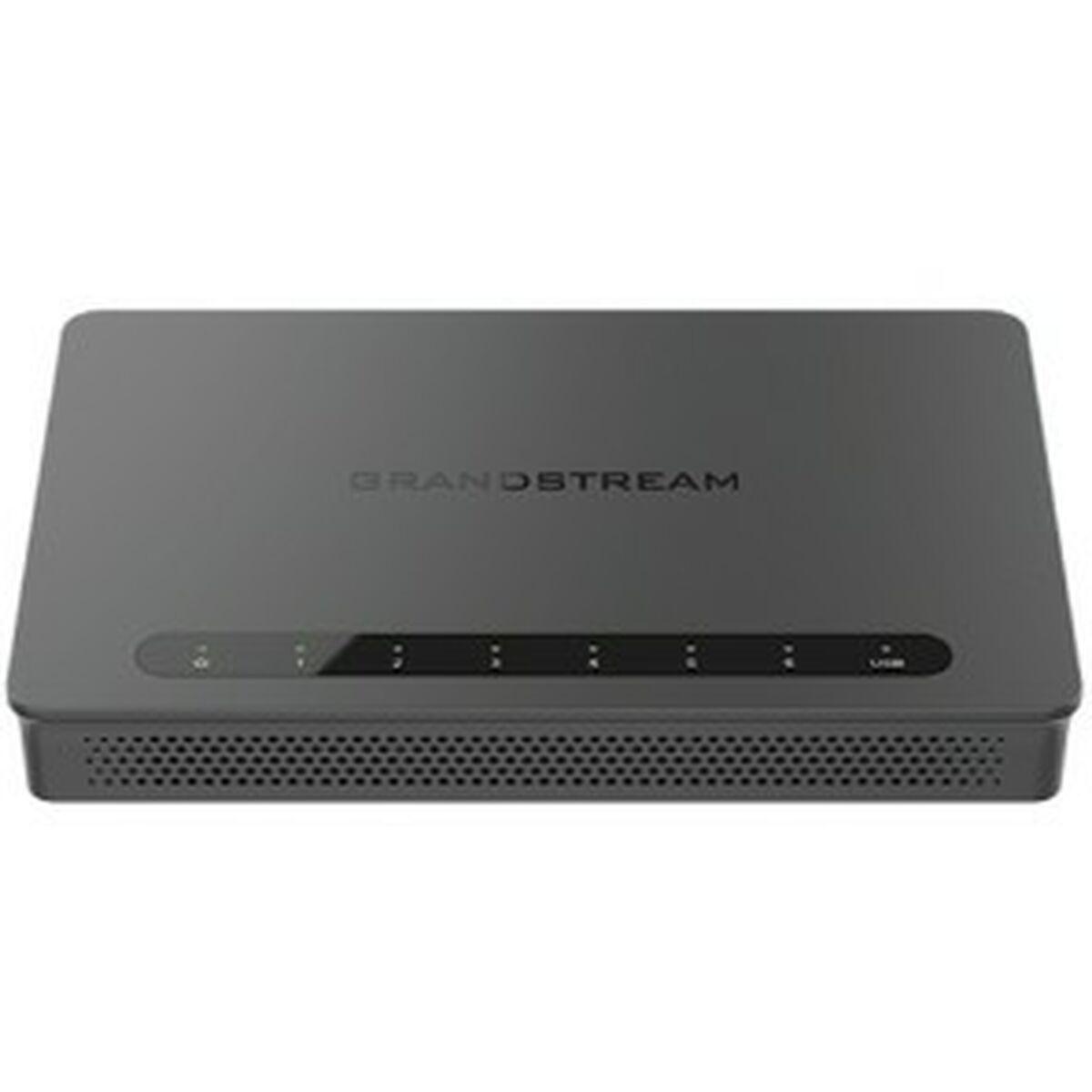 Grandstream GWN7001 - Wired Router, 6x GbE WAN/LAN, 2.2Gbps NAT routing, 60K NAT sessions, VPN (530Mbps), DPI, SDN, cloud provi