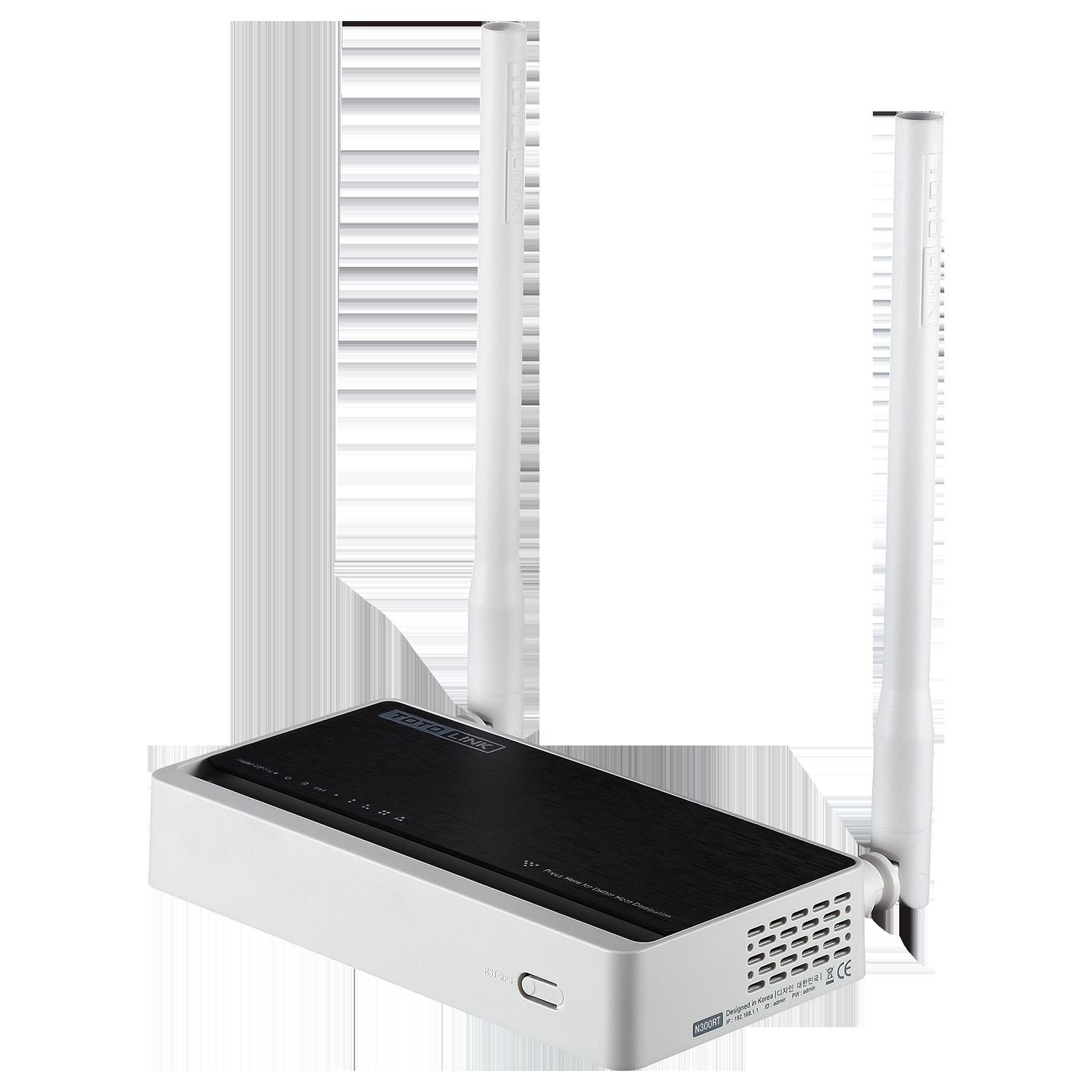 Totolink N300RT WiFi Router 300Mb/s 24GHz 5x RJ45 100Mb/s 2x 5dBi