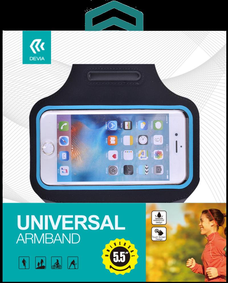 iSport Fascia Supporto Smartphone max 4.7" Waterproof Nera
