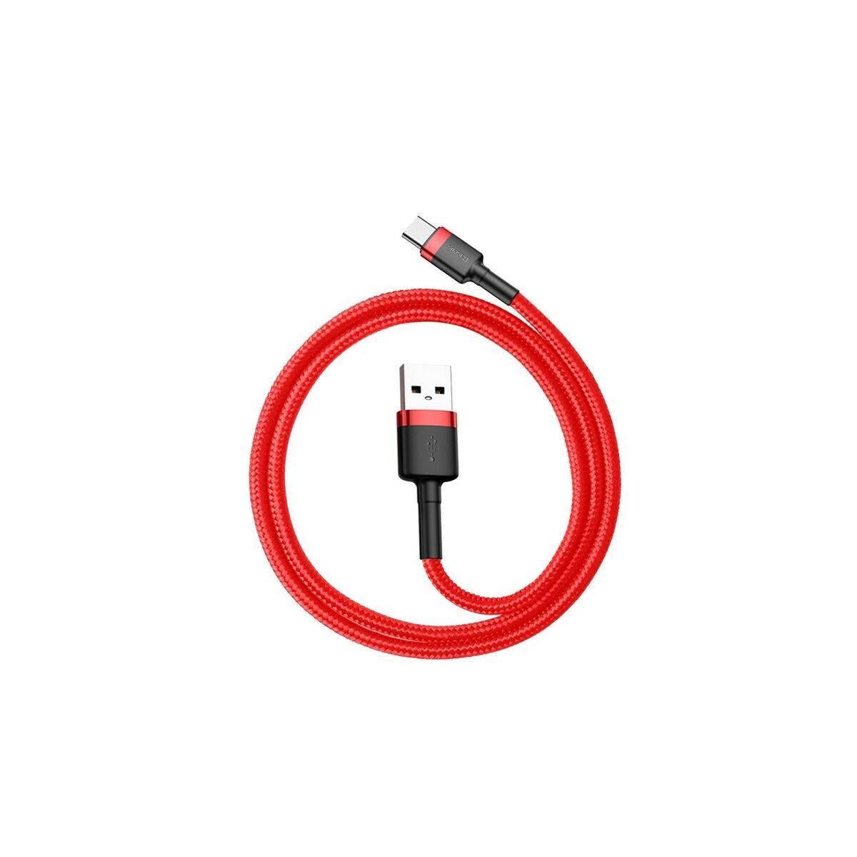 Cavo USB A con USB C Baseus CATKLF-A09 Rosso 50 cm 0,5 m