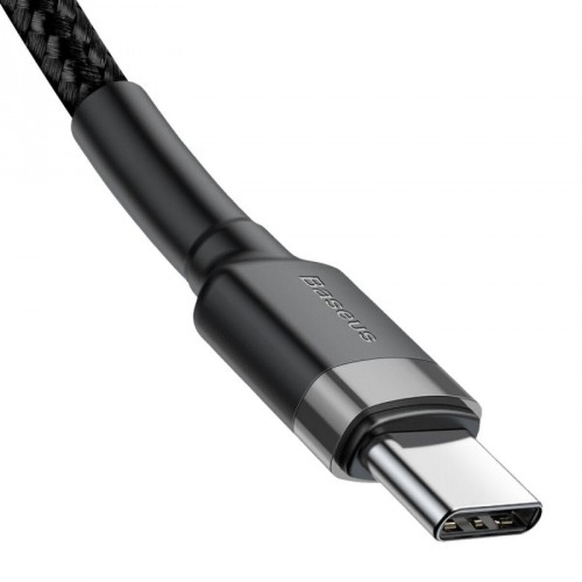 Cavo USB C Baseus Cafule Nero Nero/Grigio 1 m