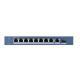 HIKVISION SWITCH 8 PORT GIGABIT UNMANAGED POE SWITCH 1 GIGABIT RJ45 UPLINK PORT, 1 GIGABIT SFP UPLI