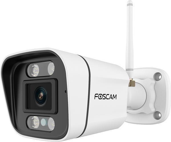 Telecamera di sorveglianza WiFi dual-band Foscam V5P 5 MP bianca