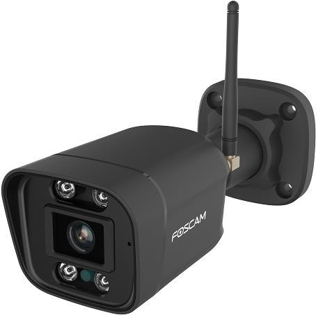 Telecamera di sorveglianza WiFi dual-band Foscam V5P da 5 MP nera