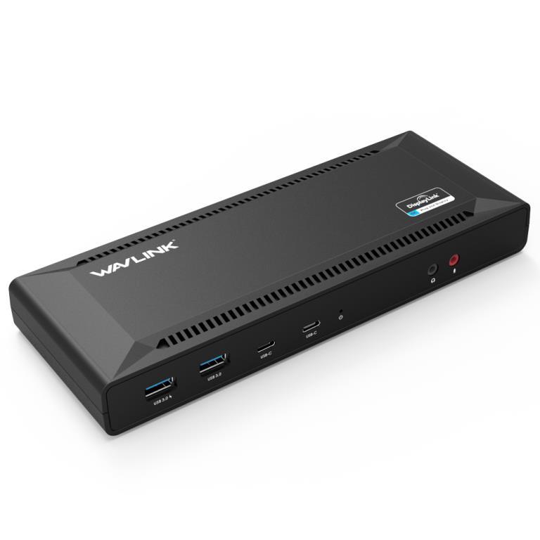 Dock USB type C vers 4*USB3.1 type A, 1*USB-C, 2*DP 4K/60Hz, 2*HDMI 4K/60Hz, 1*Giga Lan, 1*Audio In/Out, Alimentatore da 100 W,
