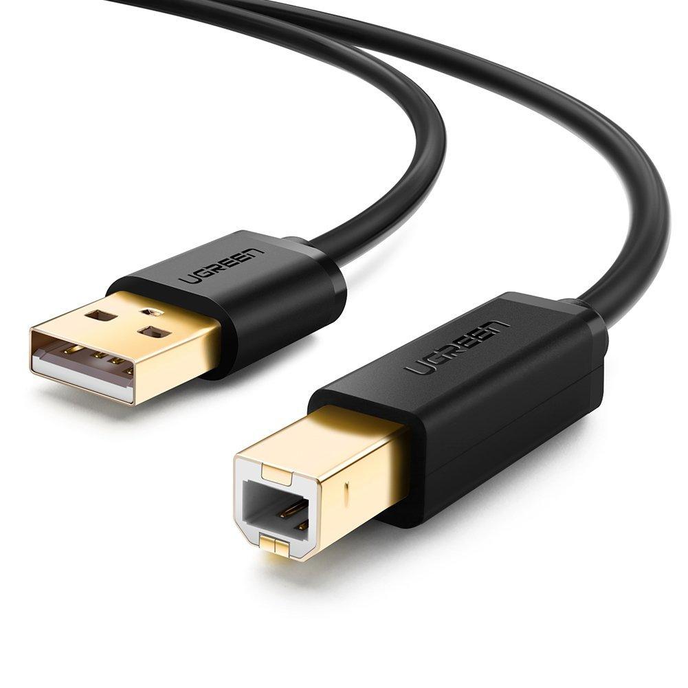 Ugreen 10351 cavo USB 3 m USB 2.0 USB A USB B Nero