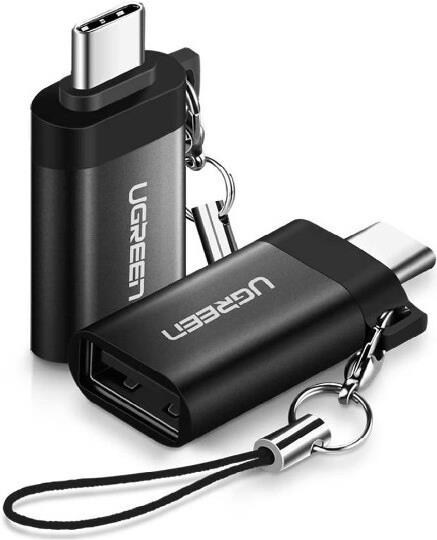 Ugreen 50283 adattatore per inversione del genere dei cavi USB C USB A Nero
