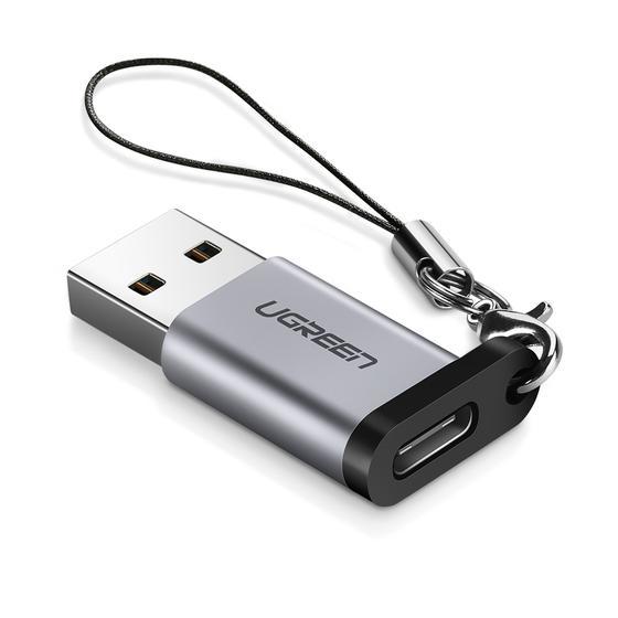 Ugreen 50533 adattatore per inversione del genere dei cavi USB A USB C Argento