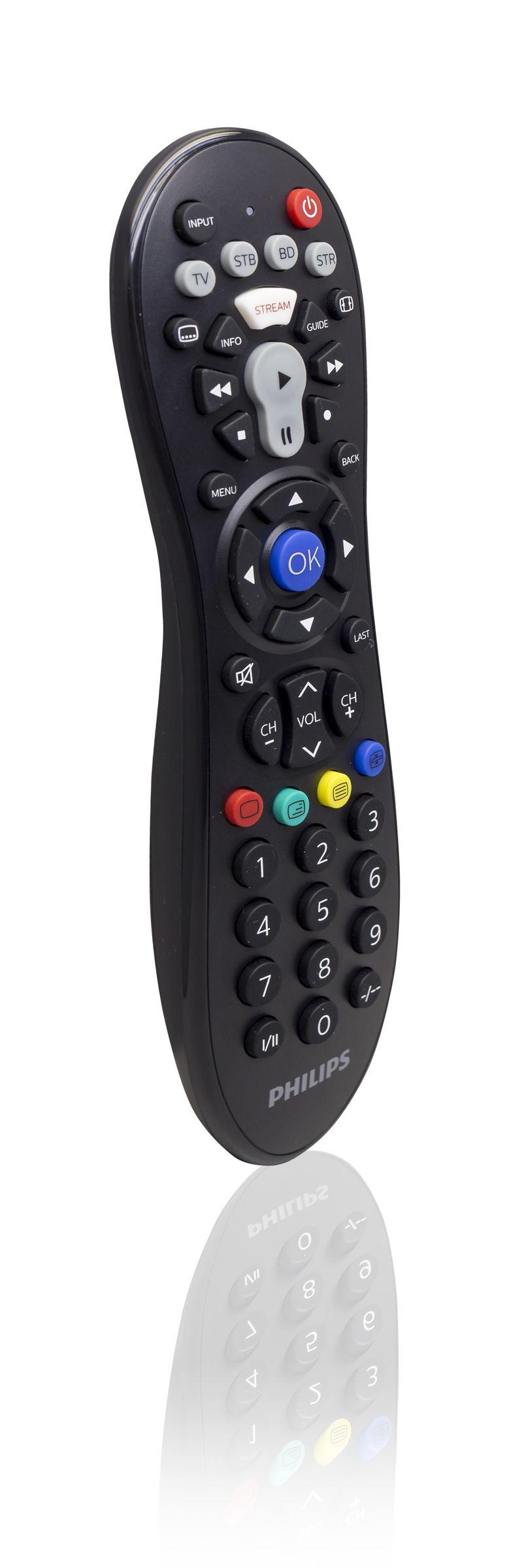 Philips Perfect replacement SRP3014/10 telecomando IR Wireless DTV DVD/Blu-ray DVR SAT TV Pulsanti