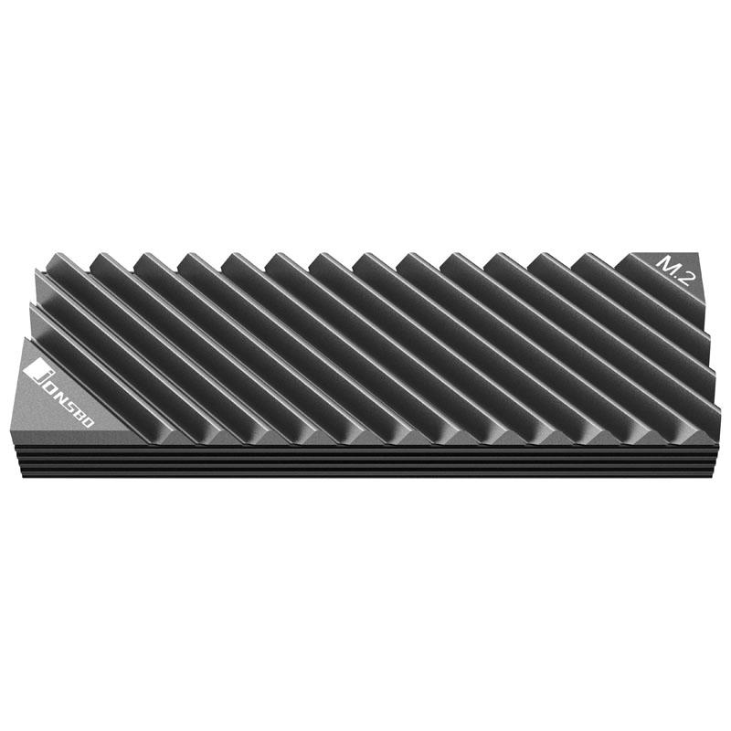 Jonsbo M.2-3 Componente di raffreddamento al computer grigio Componente Solid-State Drive Fikepper 1 Piece (E) Grigio nero (M.2