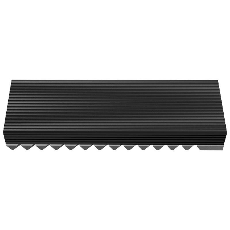 Jonsbo M.2-3 Componente di raffreddamento al computer grigio Componente Solid-State Drive Fikepper 1 Piece (E) Grigio nero (M.2