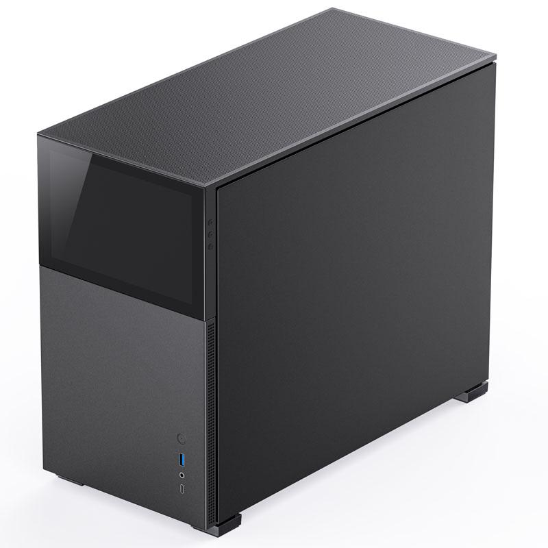 Custodia Jonsbo D31 Screen mATX vetro temperato - nero (D31 STD BLACK SC)