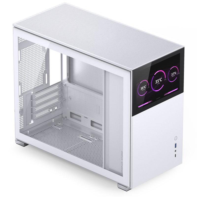 Custodia Jonsbo D31 Screen mATX vetro temperato - bianco (D31 STD WHITE SC)