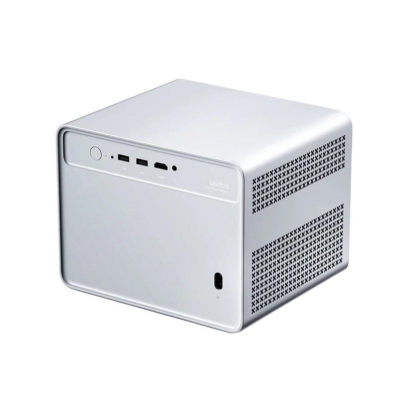 XIAOMI WANBO DAVINCI 1 PRO PROIETTORE ARGENTO 650ANSI 1080P GOOGLE TV 11 MESSA A FUOCO AUTOMATICA WIFI6 ASSISTENTE GOOGLE WPC24