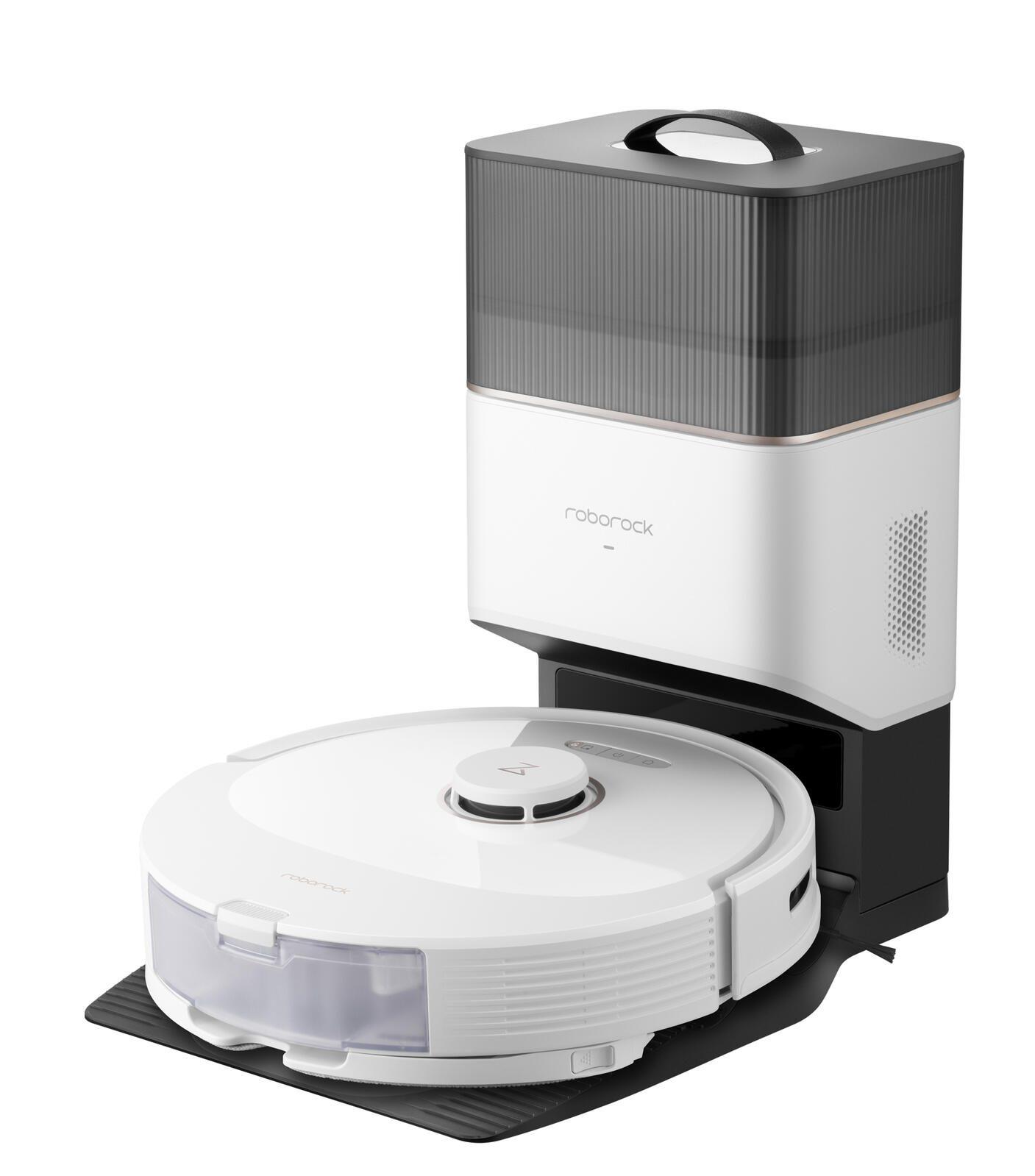 Roborock Q8 MAX aspirapolvere robot con funzione di pulizia bianco
