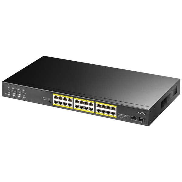 Switch Cudy GS1028PS2 Gigabit PoE a 24 porte con 2 porte Gigabit SFP