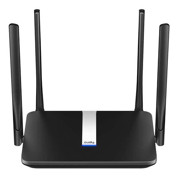 Router WiFi Dual Band Cudy LT500 AC1200 4G LTE - 1 porta Wan 10/100Mbps e 3 porte Lan 10/100Mbps - 4 antenne esterne