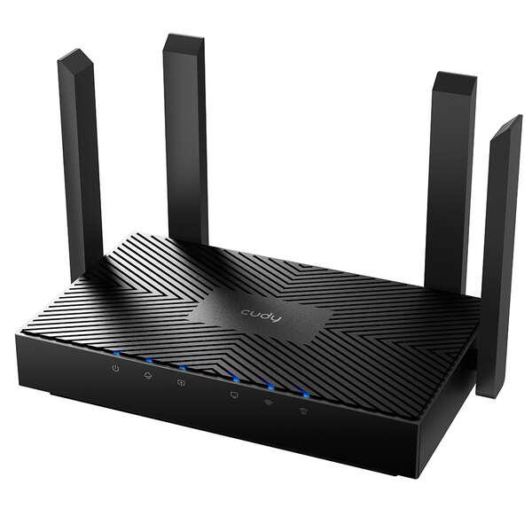 ROUTER WIFI6 AX1500 1201/300MBP 4PG IGABIT 5DBI FIXED MESH ROUTER