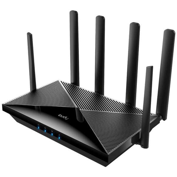 Router WiFi Cudy LT700 AC1200 4G LTE CAT 6 - 4 Porte Lan 10/100/1000Mbps - 2 Slot Nano Sim - 6 Antenne Esterne