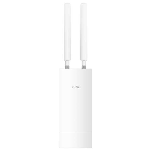 Cudy AP3000 Router da esterno WiFi 6 AX3000 ad alta potenza - 1 porta WAN/LAN Gigabit - 2 antenne esterne