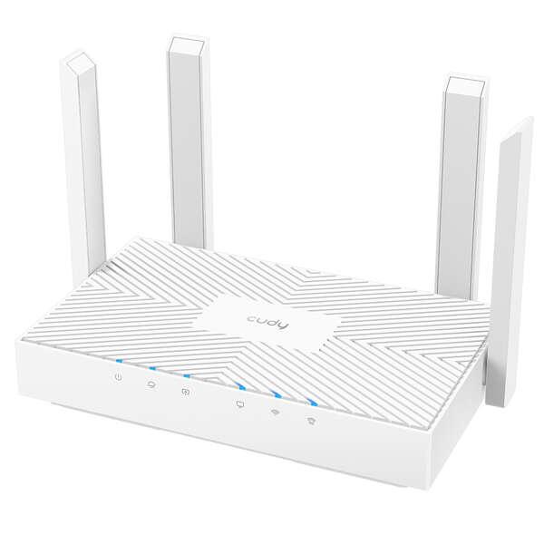 Router WiFi Dual Band Cudy WR1300E AC1200 - 3 Porte Gigabit Ethernet - 4 Antenne Esterne