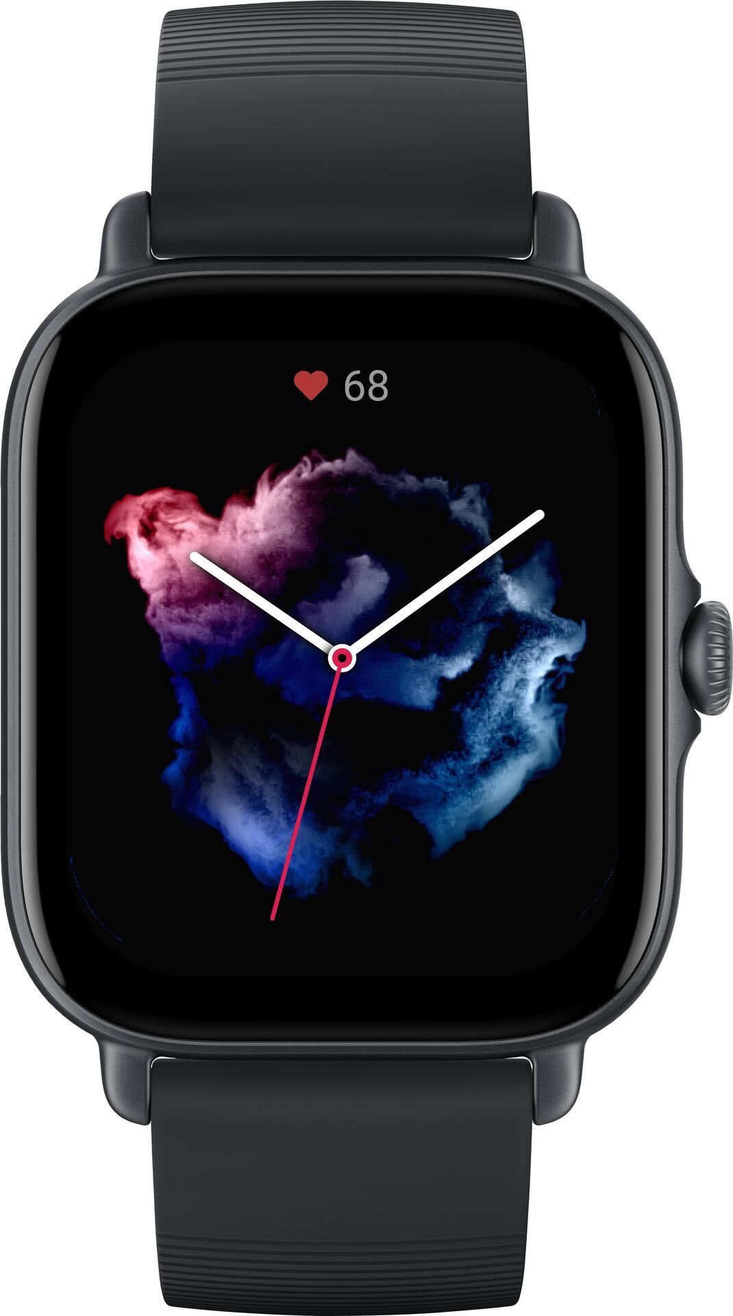 SMARTWATCH AMZF GTS3 GRAPHITE BLACK