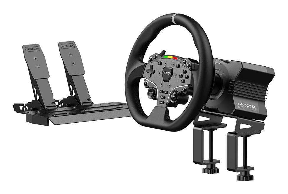 Moza Racing RS20 periferica di gioco Nero Sterzo Pedali PC