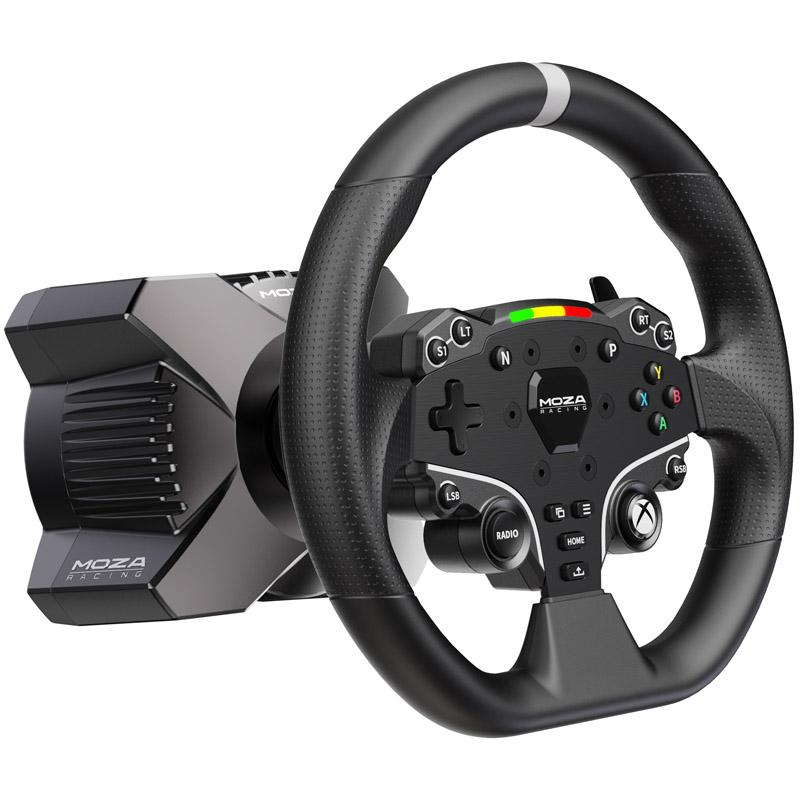 Moza Racing RS053 periferica di gioco Nero USB Sterzo Pedali PC Xbox One Xbox Series S Xbox Series X