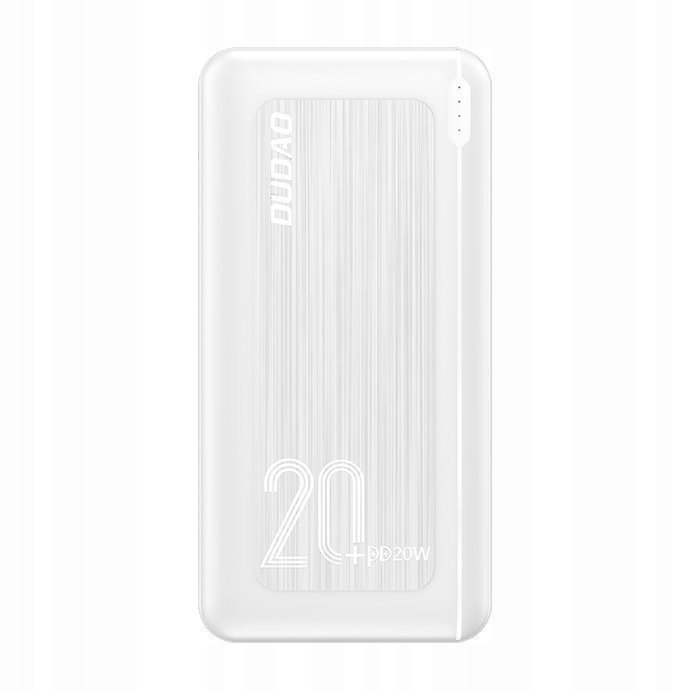 Powerbank Dudao K12PQ+ 20000mAh 20Watt bianco