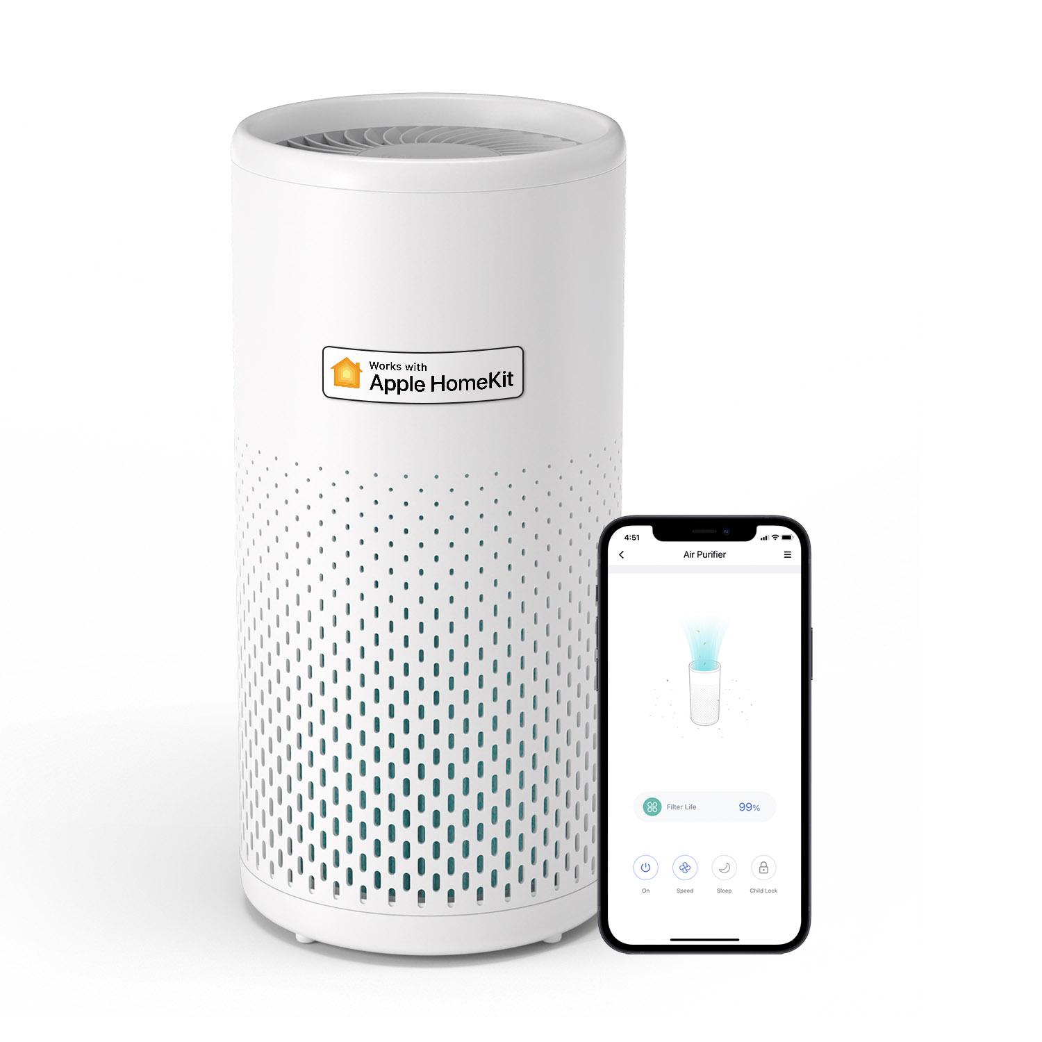Meross Purificatore d'aria Smart Wi-Fi HEPA 13 Apple HomeKit