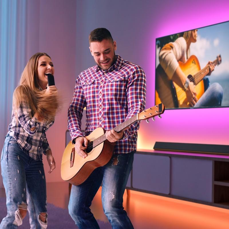 Govee H6179 TV backlight Striscia LED per TV 46-60 pollici Bluetooth RGB