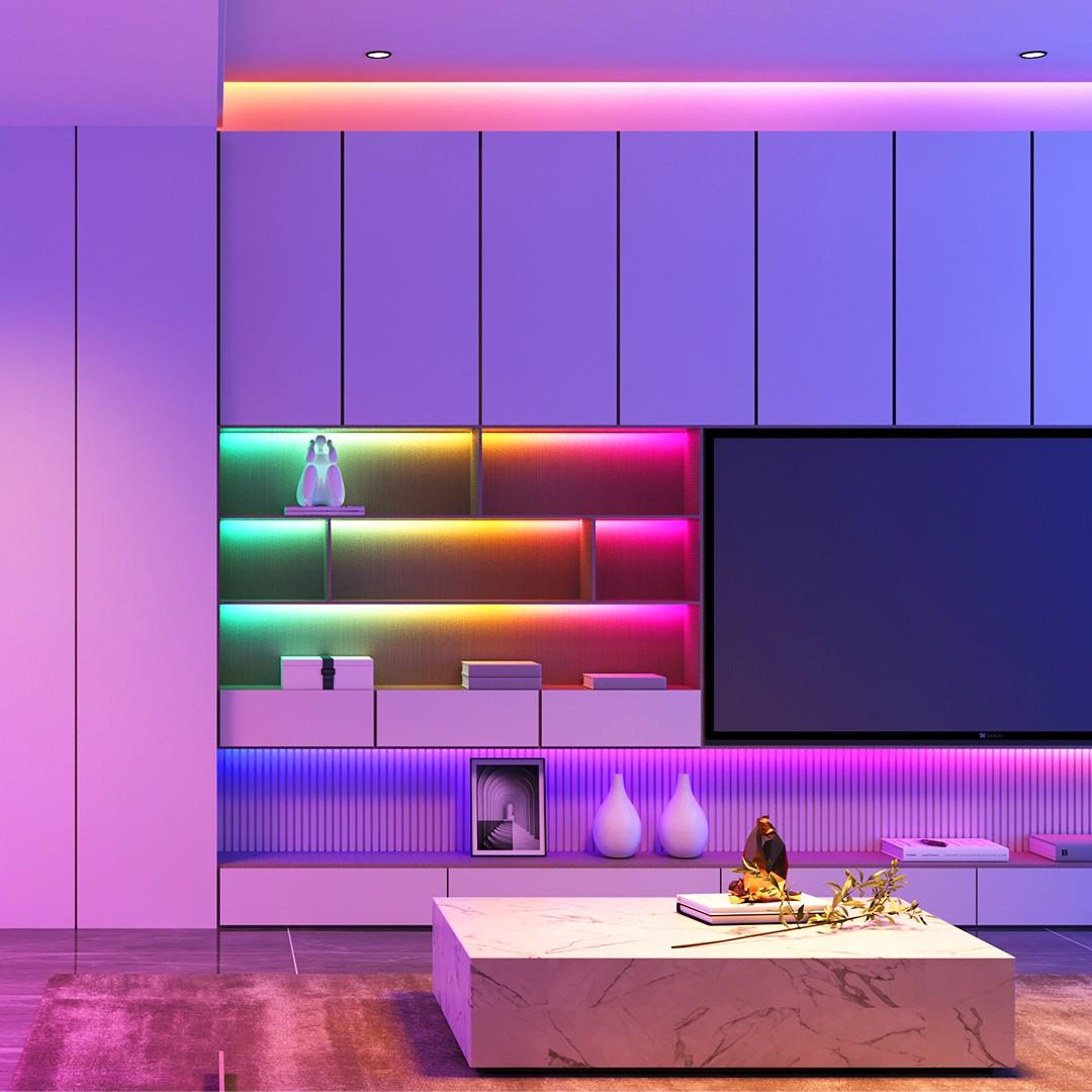 Govee H618C Basic LED Strip Light 10m | Striscia LED | Wi-Fi, Bluetooth, RGBIC