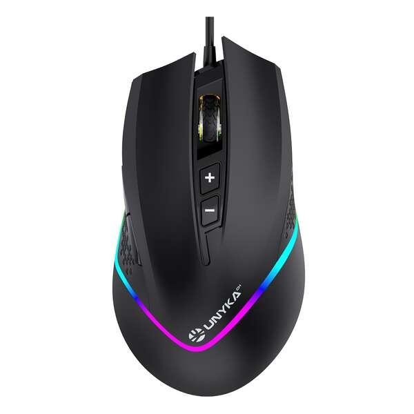 UNYKAch UK505451 mouse Ambidestro USB tipo A Ottico 6400 DPI