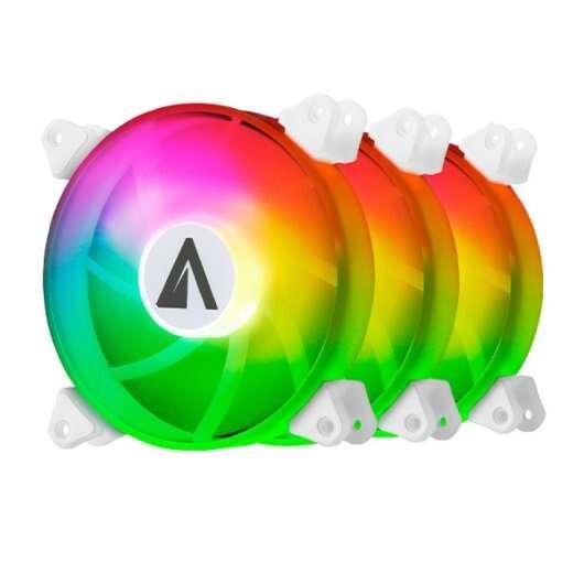 ABYSM Arc Light ARGB 120mm Kit 3 Case per computer Ventilatore 12 cm Bianco 3 pz
