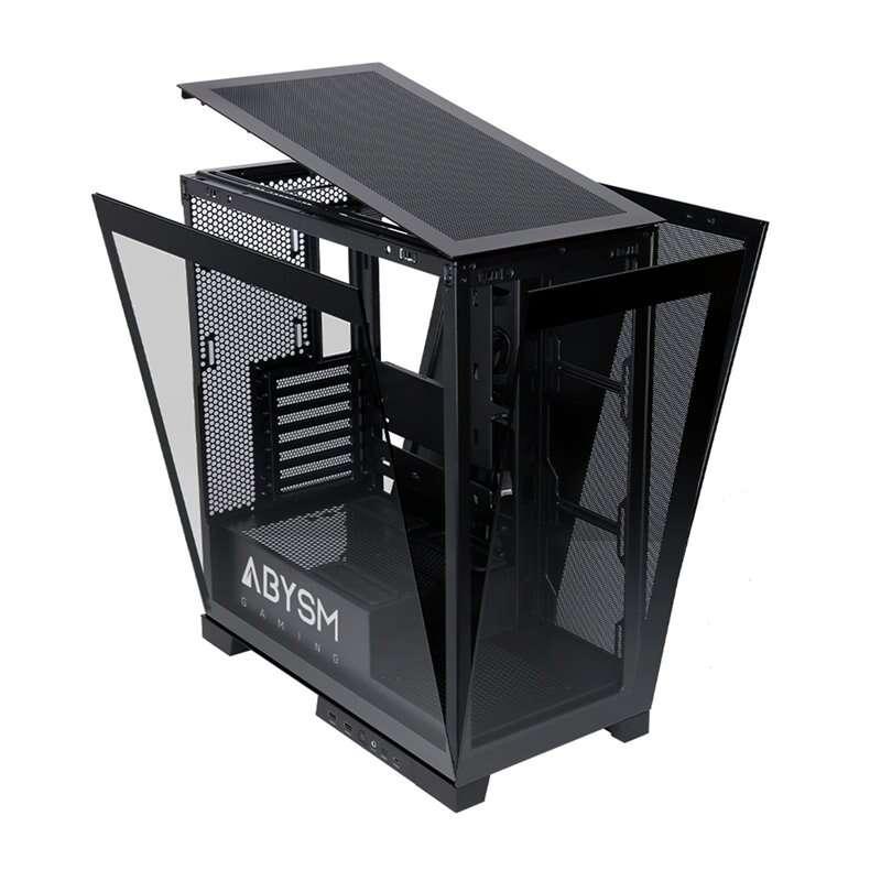 ABYSM Danube Sava H500 Black Desktop Nero Trasparente