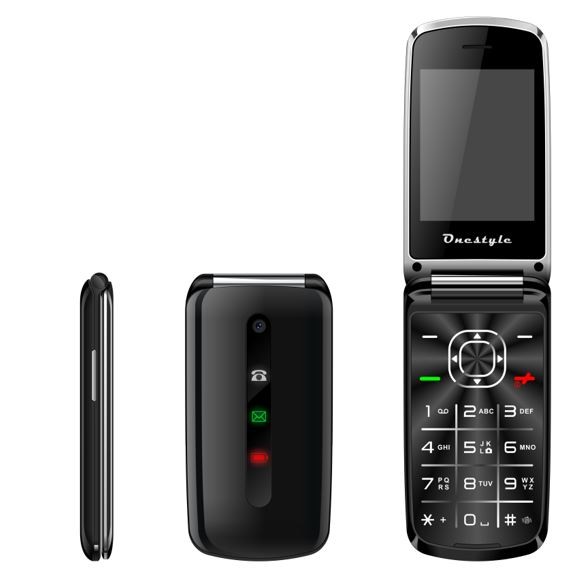 Custodia per smartphone Onestyle Plus nera (SPD SC6533G)