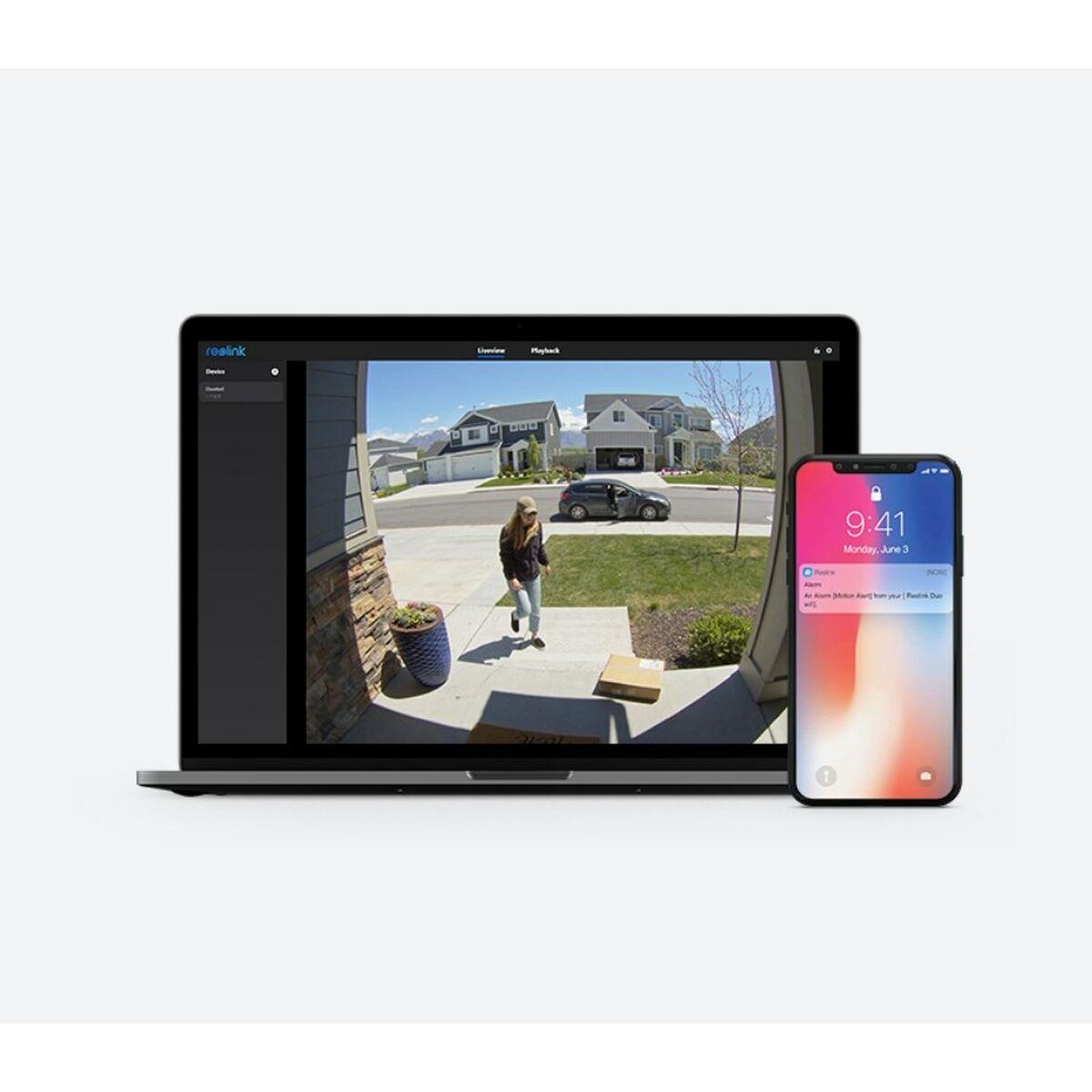 REOLINK 5MP WIFI VIDEO DOORBELL & CHIME