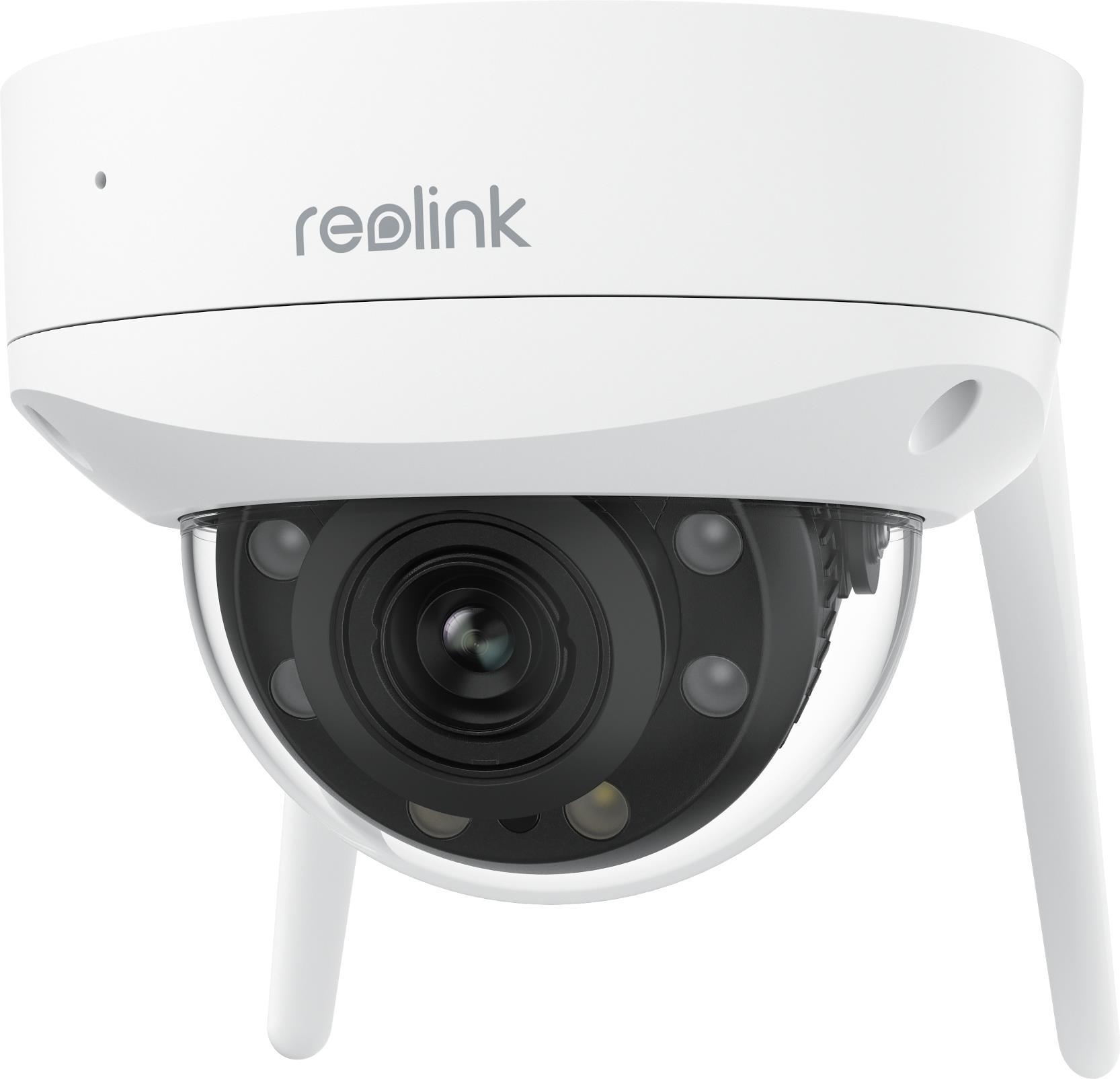Reolink 4K Ultra HD IK10 Vandal-Aflora Camera W437 Dome 8 MP 27-135mm IP67 H265 Micro SD, Max 256 GB